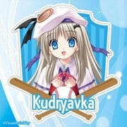 リトルバスターズ！ ワンポイント耐候ステッカー 能美クドリャフカ [キャラクターグッズ]