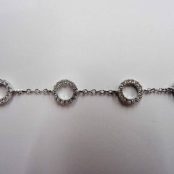 ブレスレット シルバーCZブレス2 RH 19cm