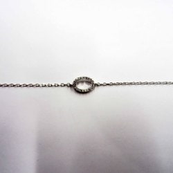 ブレスレット シルバーCZブレス8 RH 19cm