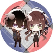 Collar×Malice ラバーコースター （1） 柳愛時＆星野市香 [キャラクターグッズ]