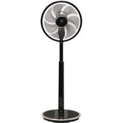 DCハイポジションリビング扇風機 温度センサー・人感センサー・タッチストップセンサー付き ダークウッド FS-DST30IHR(BM)