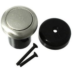 プッシュツマミ 30mm ホワイトブロンズ色 AP-331W