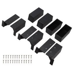 AP-3007B [2x4立て掛けシェルフ ブラック 1組入]
