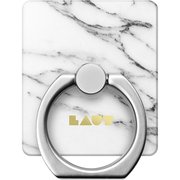 LAUT_RG_HXE_MW [スマホ360°回転ホールドリング LAUT MARBLE WHITE]