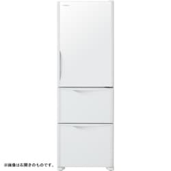 冷蔵庫【値下げ】HITACHI R-S38JVL(XW) 冷蔵庫 375L
