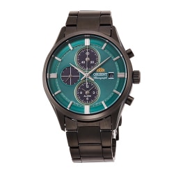 ORIENT（オリエント） Contemporary（コンテンポラリー） クロノグラフ クオーツ ライトチャージ搭載 ステンレススチール メンズ RN-TY0001E