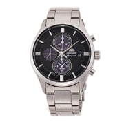ORIENT(オリエント) Contemporary(コンテンポラリー) クロノグラフ クオーツ ライトチャージ搭載 ステンレススチール メンズ RN-TY0002B