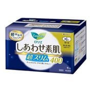 ロリエ しあわせ素肌 通気超スリム 特に多い夜用400 9個 [生理用ナプキン]