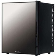 冷蔵庫 ミラーガラス ペルチェ式 40L ブラック WRH-M140