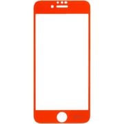 iPhone 8/7/6s/6 iFace Round Edge Color Glass Screen Protector ラウンドエッジ強化ガラス 液晶保護フィルム オレンジ