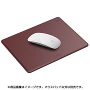 elago(エラゴ) LEATHER MOUSEPAD for MOUSE Burgundy(バーガンディー) EL_MSAMPGLLM_BD