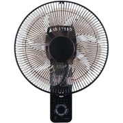 DCモーター 立体首振り壁掛け扇 ブラック YTW-D361YFR K