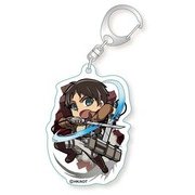 進撃の巨人 とびだすたいる！アクリルキーホルダー エレンA [キャラクターグッズ]