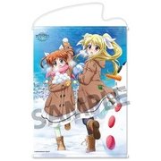 魔法少女リリカルなのは Reflection B2タペストリー なのは＆フェイト 雪合戦 [キャラクターグッズ]