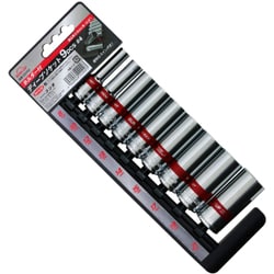 S4-9.5D [ディープソケット9PC #4 ホルダー付き]