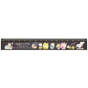 限定 スヌーピー スリム15cm定規 カフェ 49501