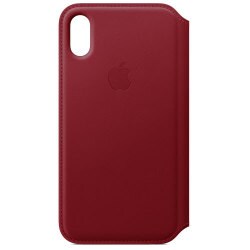 ヨドバシ.com - アップル Apple iPhone X レザーフォリオケース ...