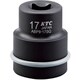 25.4sq.インパクトレンチ用ソケット サイズ17mm ABP8-17SQP