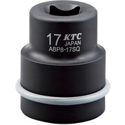 25.4sq.インパクトレンチ用ソケット サイズ17mm ABP8-17SQP