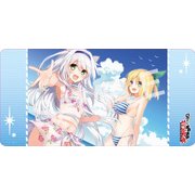 ラバープレイマットコレクション ファンタジア文庫30周年記念 ロクでなし魔術講師と禁忌教典 システィーナ＆ルミア [トレーディングカード用品 約W600×H300mm]