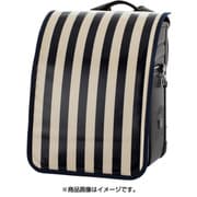 ランドセルカバー ラミネートコットン ネイビーストライプ 10-00934