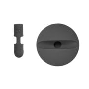 Apple Pencil用 キャップカバー&台座セット グレー IQ-AP-CV-GY