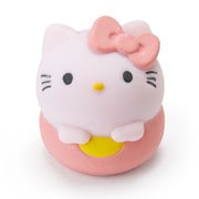 ハローキティ おまんじゅう風スクイーズマスコット 桜 [キャラクターグッズ]