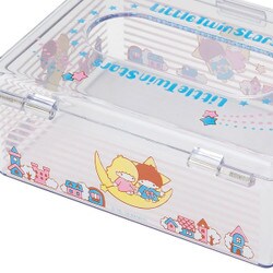 昭和レトロ　サンリオ　リトルツインスターズ　ポケットティッシュボックスケース LittleTwinStars/リトルツインスターズ/キキララ・Tissues