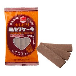 ヨドバシ Com 日本製乳 おしどりミルクケーキ チョコレート味 9本 通販 全品無料配達
