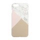 DX170210-008MA [ハードケース パターンMIX 大理石柄 iPhone 8/7 ピンク/ベージュ]
