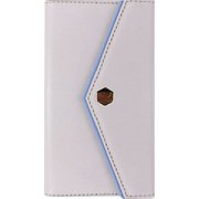 GBIP-80 PL [ビビッドライニング 手帳型ケース iPhone X パープル]