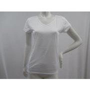 レディース V首半袖Tシャツ Mサイズ オフ 825-176
