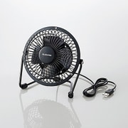 USB扇風機 コンパクトサイズ 角度調整 ブラック FAN-U182BK