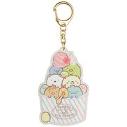 アクリルキーホルダー すみっコぐらし ぺんぺんアイスクリーム カップ [キャラクターグッズ 約85×55mm]
