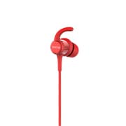 Bluetoothイヤホン マグネット付 レッド QCY-M1C RED