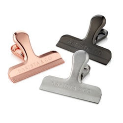 Coffee Bag Clips 3pcs set Electric Metals 6BC009-005
