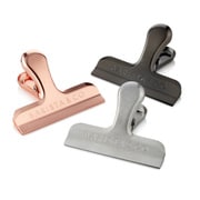 6BC009-005 [Coffee Bag Clips 3pcs set Electric Metals]