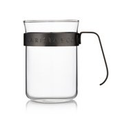 Metal Framed Cups 2pcs set Gunmetal 220ml 6BC024-004