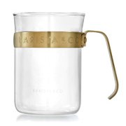 Metal Framed Cups 2pcs set Midnight Gold 220ml 6BC024-029