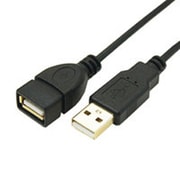 極細USBケーブル Aオス－Aメス 5m USB2A-AB/CA500