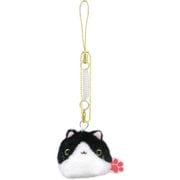 ねこだんご ストラップ はち [キャラクターグッズ]