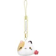 ねこだんご ストラップ みけ [キャラクターグッズ]