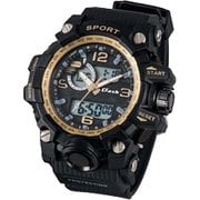 Dash Professional アナデジウォッチ SPORTS-PRO ゴールド メンズ ADWW17095-01