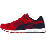 190266 01 200 [プーマスピードモンスター V3 キッズ用シューズ Red Blast-Peacoat 20.0cm]