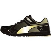 190266 03 220 [プーマスピードモンスター V3 キッズ用シューズ Puma Black-Puma Team Gold 22.0cm]