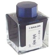 万年筆用ボトルインク 顔料 蒼墨 50mL 13-2002-244