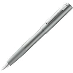 アイオン オリーブシルバー L77OS-F 万年筆 F（細字） 両用式 L77OS FP F
