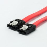 シリアルATA3.0ケーブル ラッチ付き ストレートタイプ 30cm レッド OWL-SATASS3-RD