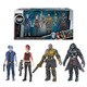 レディ・プレイヤー1 3.75インチ アクションフィギュア 4パック（パーシヴァル/アルテミス/エイチ/アイロック） [全高約100mm 塗装済可動フィギュア]