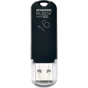 USBメモリ USB3.0 KLEVV NEO C30 16GB キャップ式 便利なストラップホール付き ブラック U016GUR3-NCYB